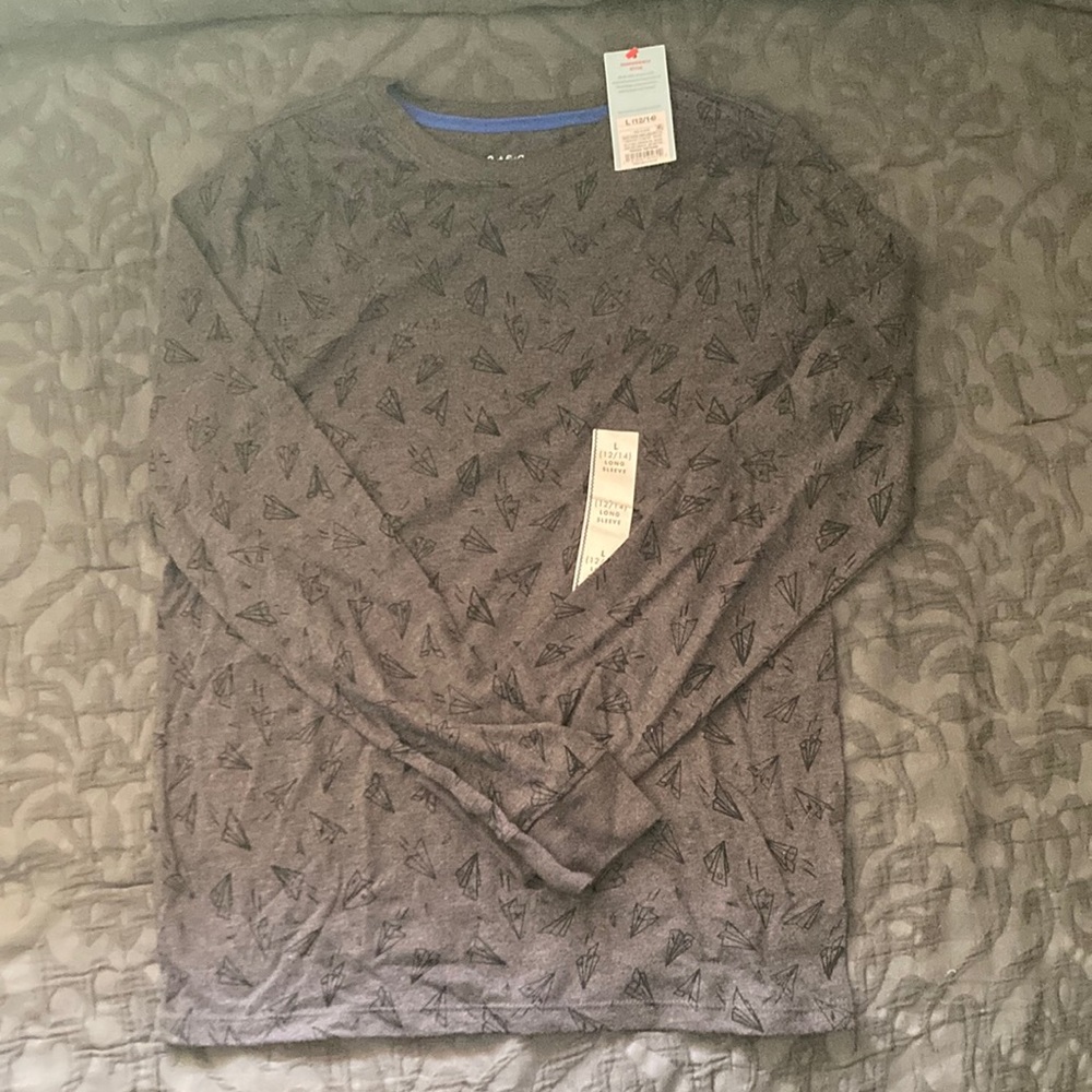 Brand new Cat and Jack long sleeve shirt size 12-14